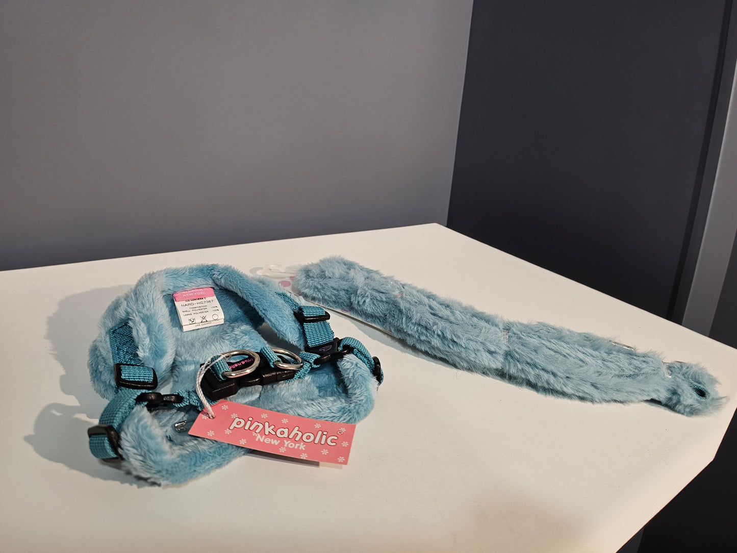 Puppia AQUA petnešos + pavadėlis