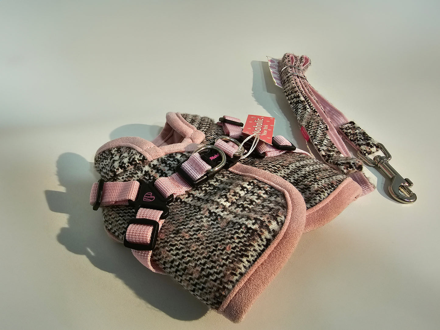 Pinkaholic New York  Davinci petnešos + pavadėlis