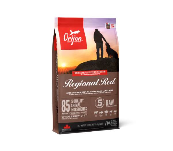 Orijen Regional Red sausas maistas šunims 2 kg