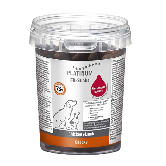 Platinum kramtomosios lazdelės su vištiena ir ėriena 300g