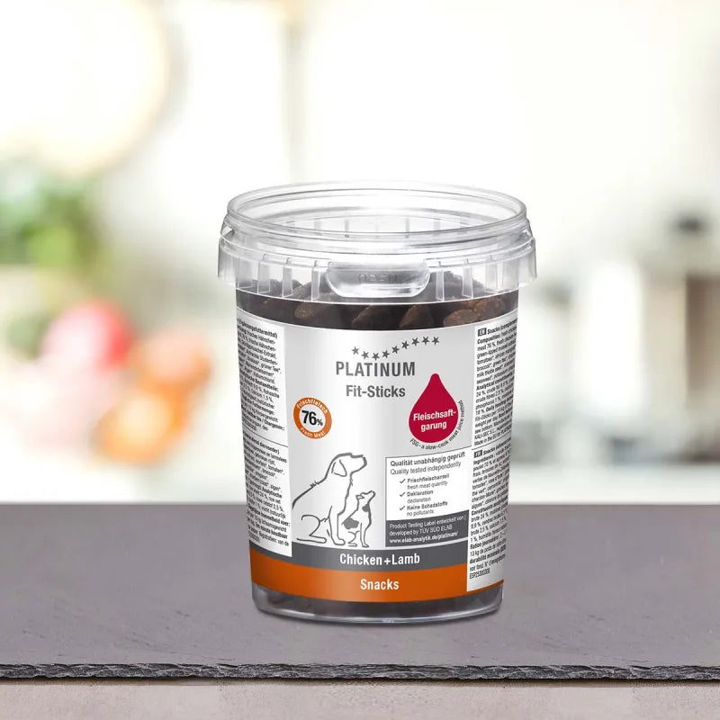 Platinum kramtomosios lazdelės su vištiena ir ėriena 300g