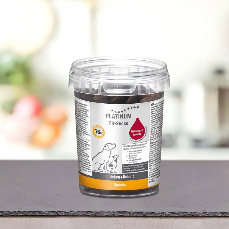 Platinum kramtomosios lazdelės su vištiena ir triušiena 300 g