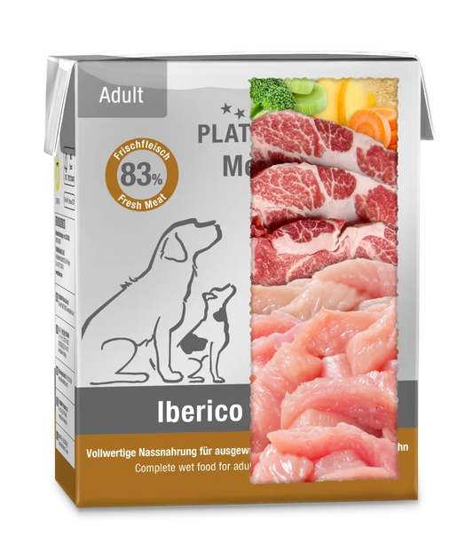 Platinum paštetas su Iberijos kiauliena ir kalakutiena suaugusiems šunims