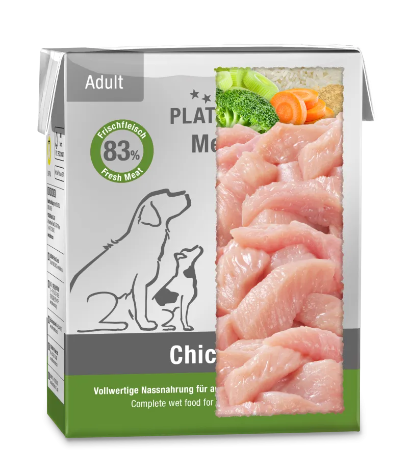 Platinum paštetas su vištiena suaugusiems šunims