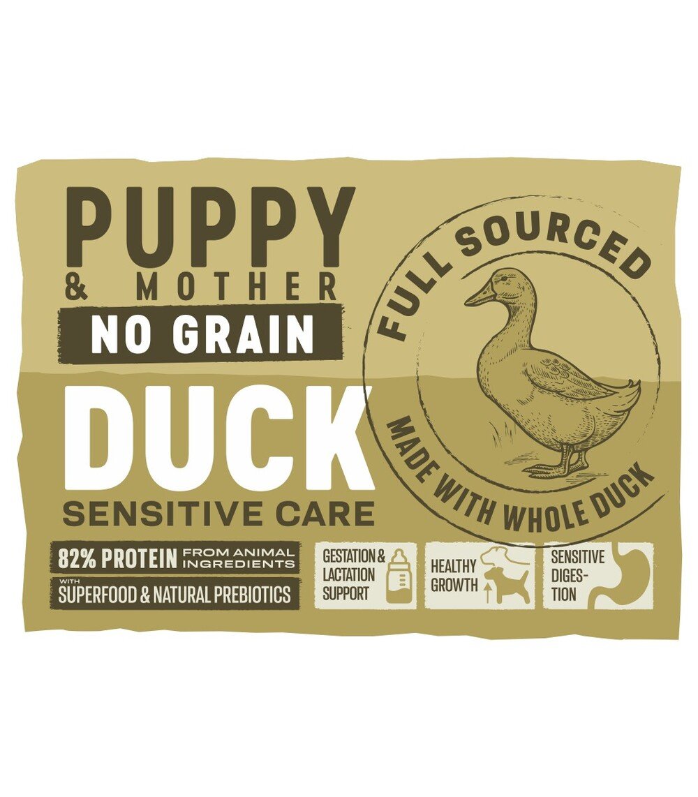 QUATTRO Small breed Puppy & Mother care sausas begrūdis maistas su antiena