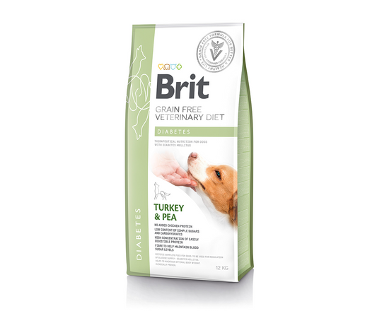 Brit GF Veterinary Diets Dog Diabetes s.m. šunims 2 kg
