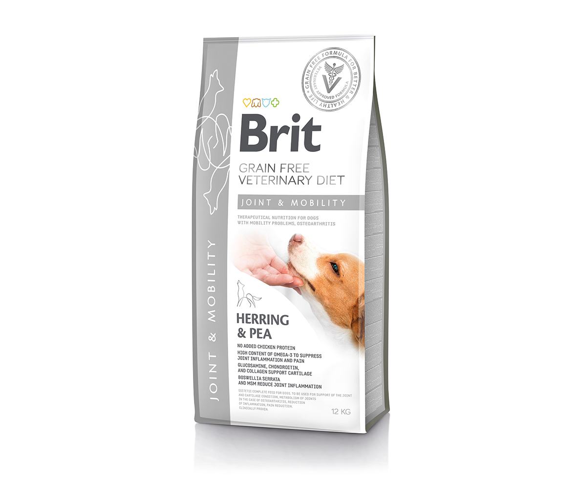 Brit GF Veterinary Diets Dog Mobility s.m. šunims 2 kg