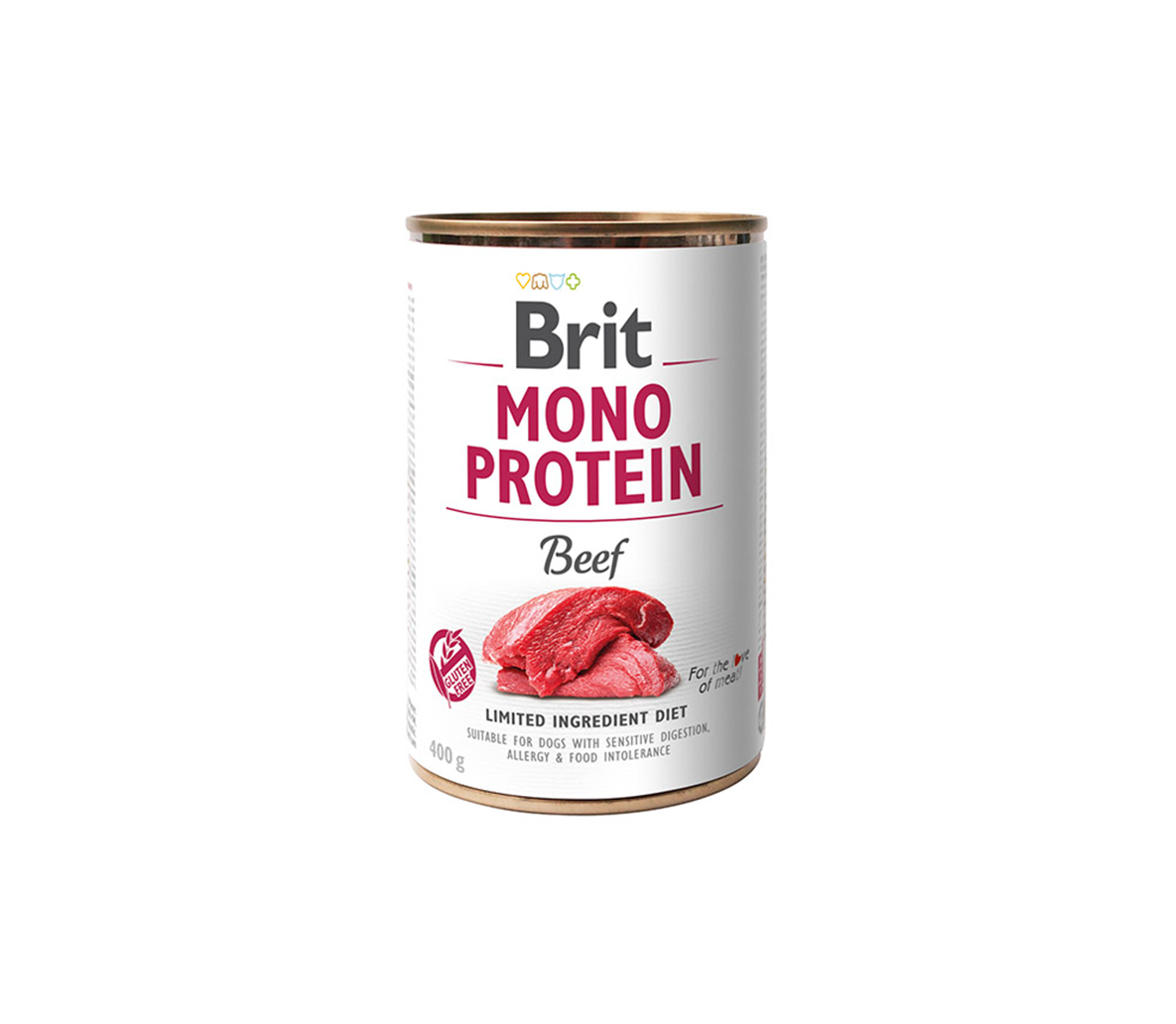 Brit Care kons. šunims Mono Protein Beef 400 g