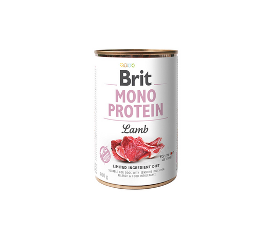 Brit Care kons. šunims Mono Protein Lamb 400 g