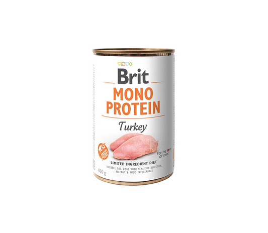 Brit Care kons. šunims Mono Protein Turkey 400 g