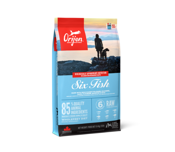 Orijen Six Fish sausas maistas šunims 2 kg