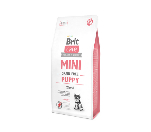 Brit Care Mini Puppy Lamb sausas maistas mažų veislių šuniukams 2 kg