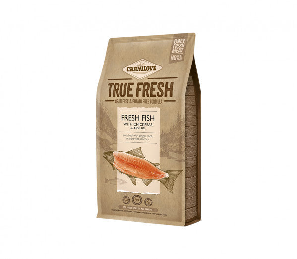 Carnilove True Fresh Fish sausas maistas šunims su žuvimi 1,4 kg