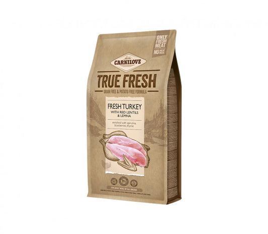 Carnilove True Fresh Turkey sausas maistas šunims su kalakutiena 1,4 kg