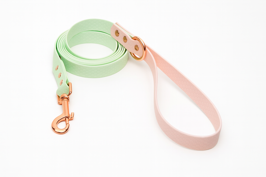 DOUBLE COLOR pavadėlis su Rose gold akcentais