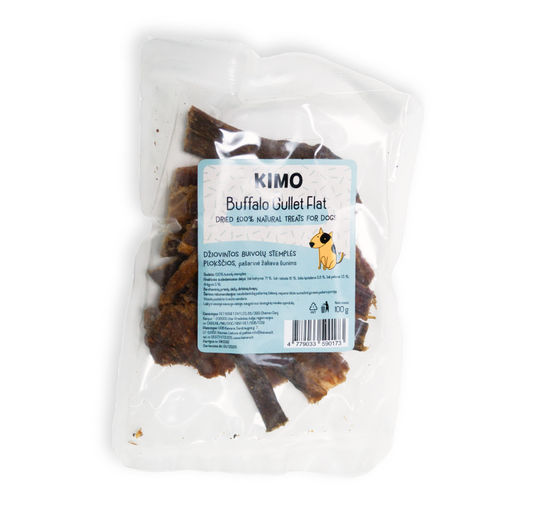 Kimo skanėstas džiovintas buivolų stemplės plokščios 100 g