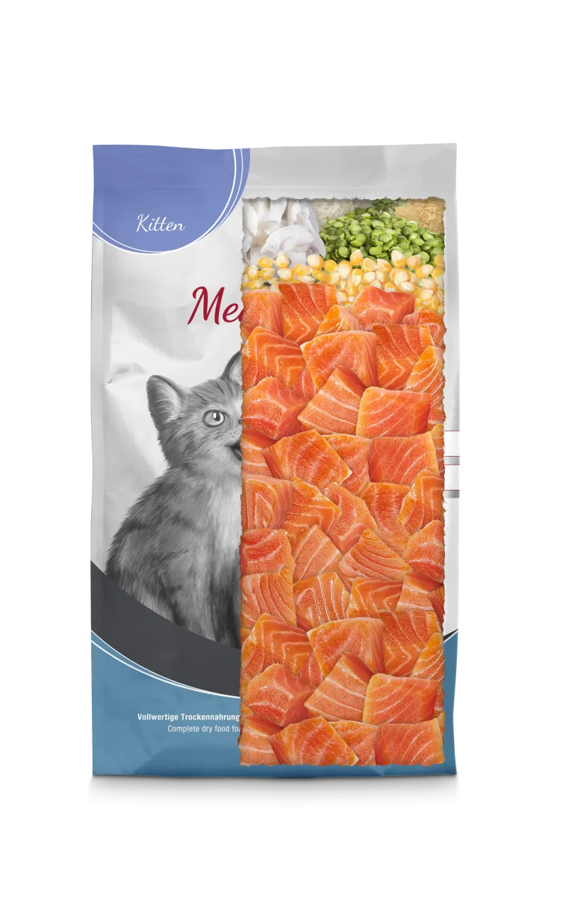 Platinum MeatCrisp sausas pašaras kačiukams su žuvimi 4