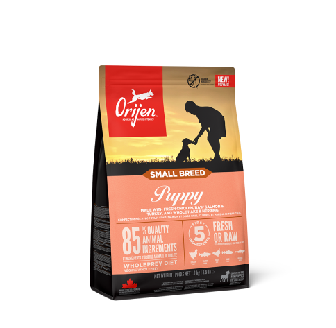 Orijen Small Breed Puppy sausas maistas šuniukams 1,8 kg