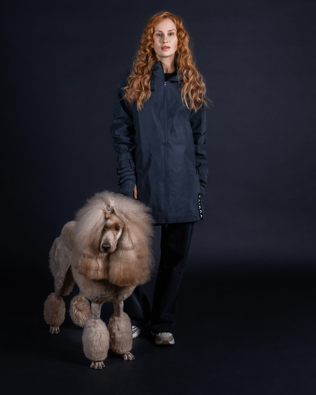 PAIKKA Human Visibility Raincoat W Dark