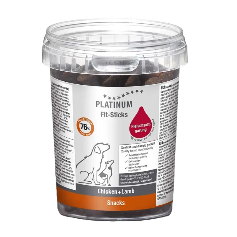 Platinum kramtomosios lazdelės su vištiena ir ėriena 300g