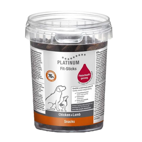 Platinum kramtomosios lazdelės su vištiena ir ėriena 300g