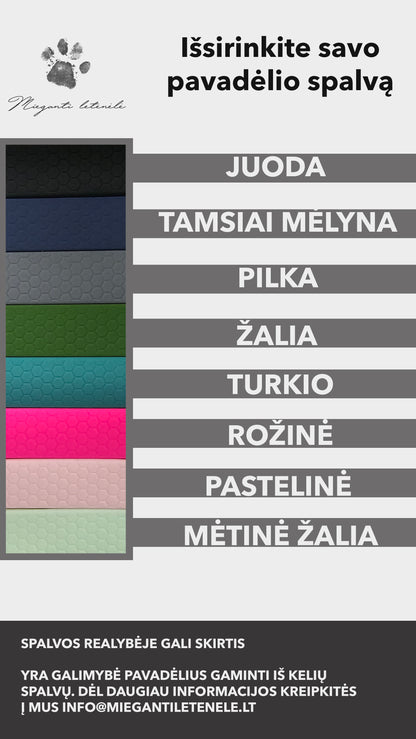 Neperšlampamas pavadėlis 20 mm pločio