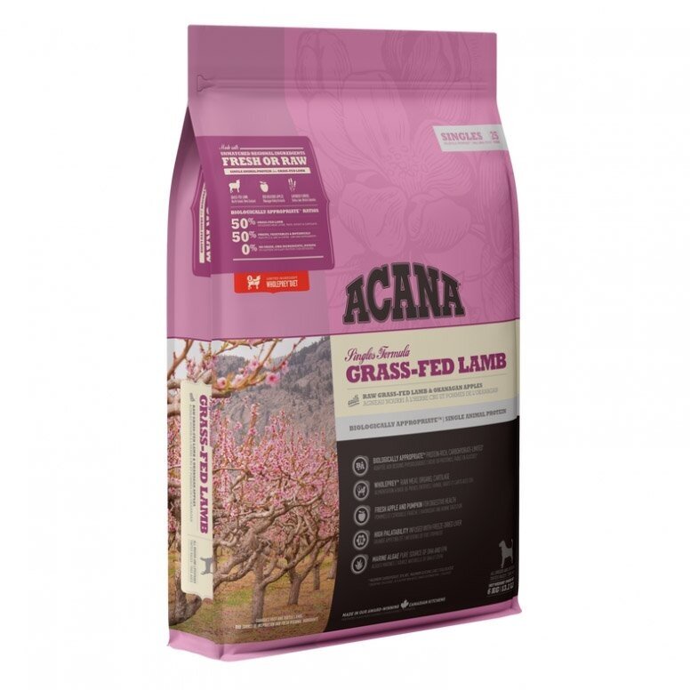 Acana Grass-Fed Lamb sausas maistas šunims 2 kg su ėriena
