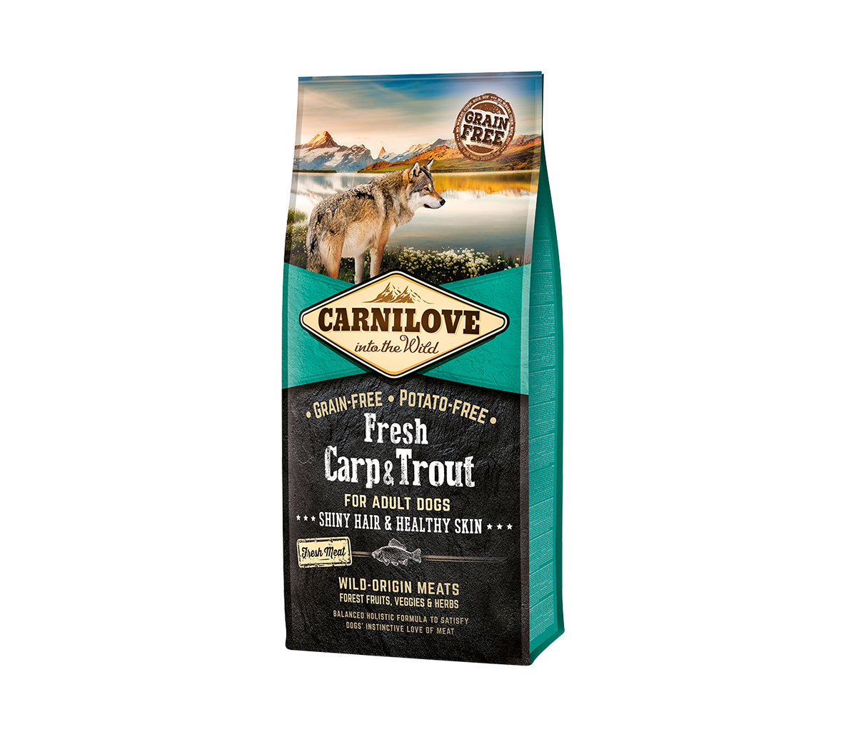 Carnilove Fresh Carp&Trout for Adult s.m. šunims 1,5 kg