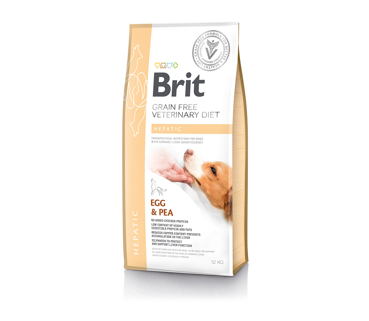 Brit GF Veterinary Diets Dog Hepatic s.m. šunims 2 kg