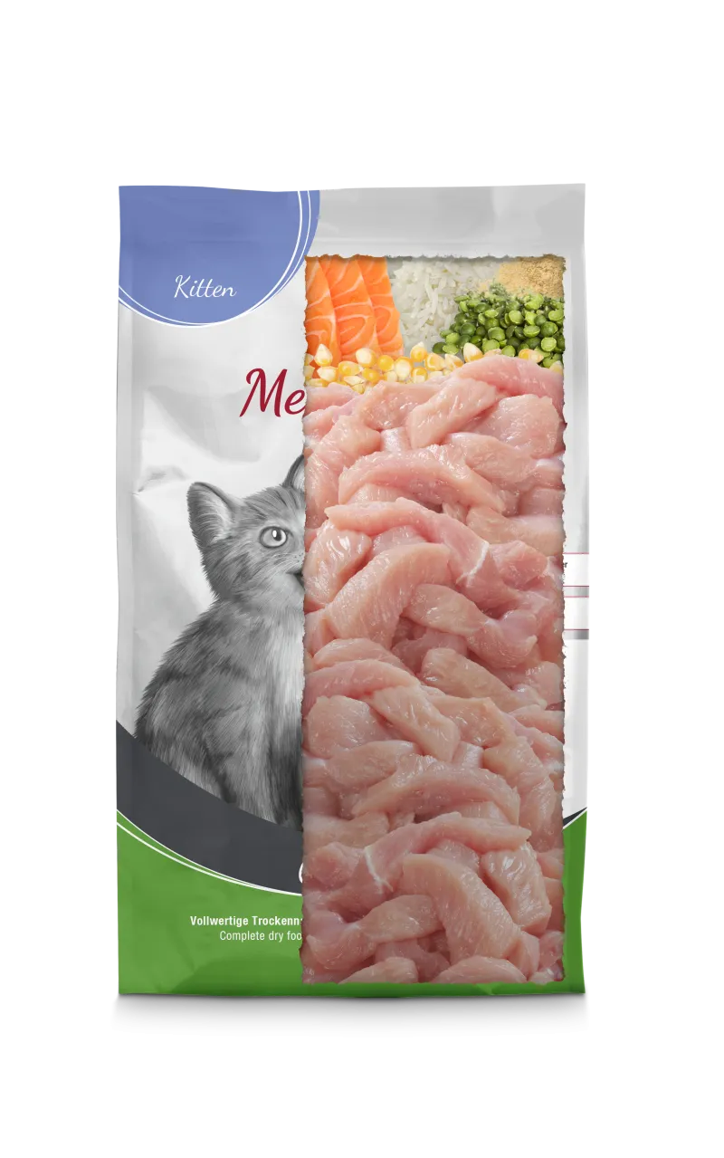 Platinum MeatCrisp Chicken subalansuotas visavertis sausas pašaras kačiukams 4