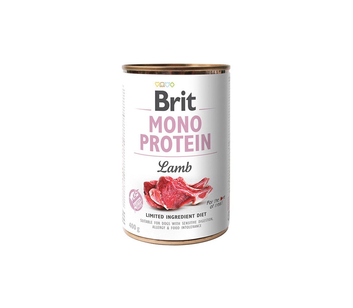 Brit Care kons. šunims Mono Protein Lamb 400 g