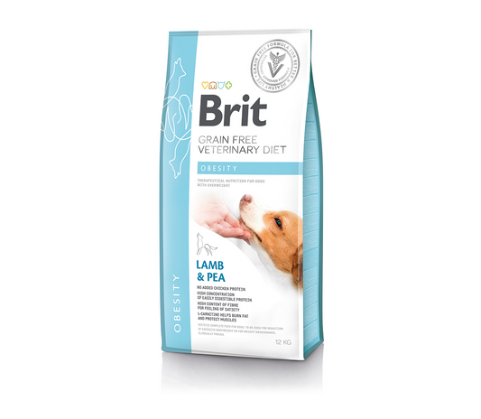 Brit GF Veterinary Diets Dog Obesity s.m. šunims 2 kg