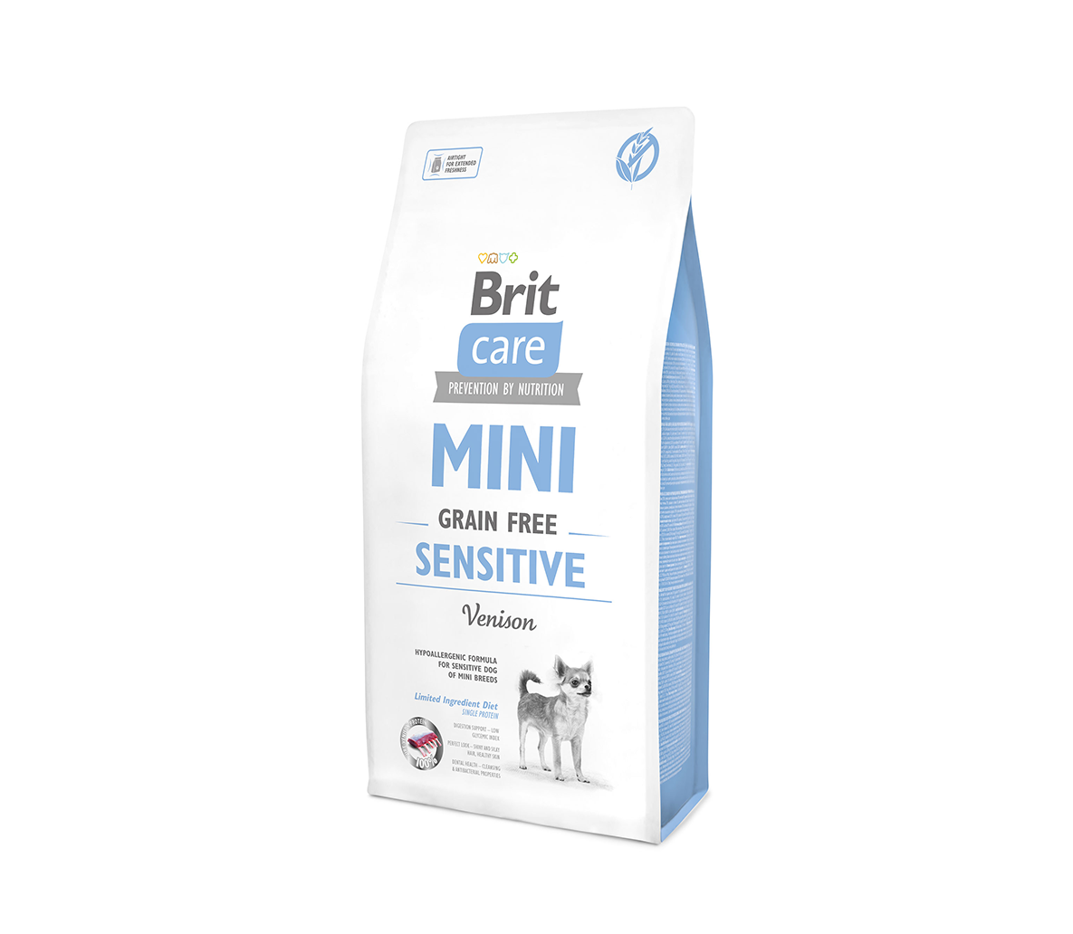 Brit Care Mini Sensitive sausas maistas mažų veislių šunims 2 kg